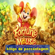 bingo de porcentagem